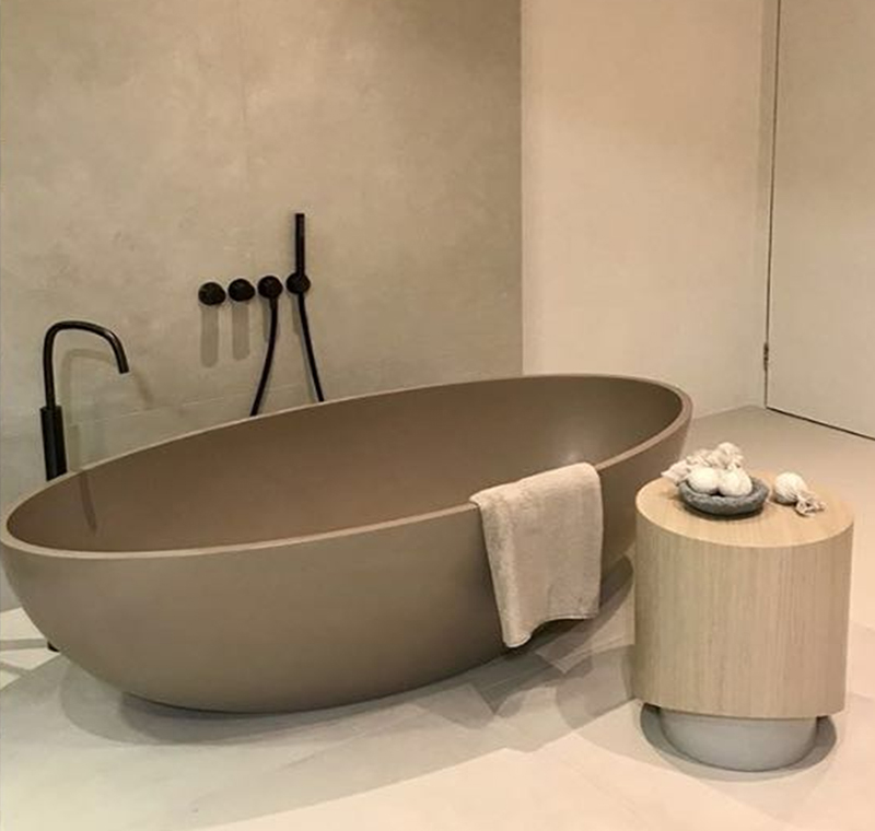 How to design the bathtub?