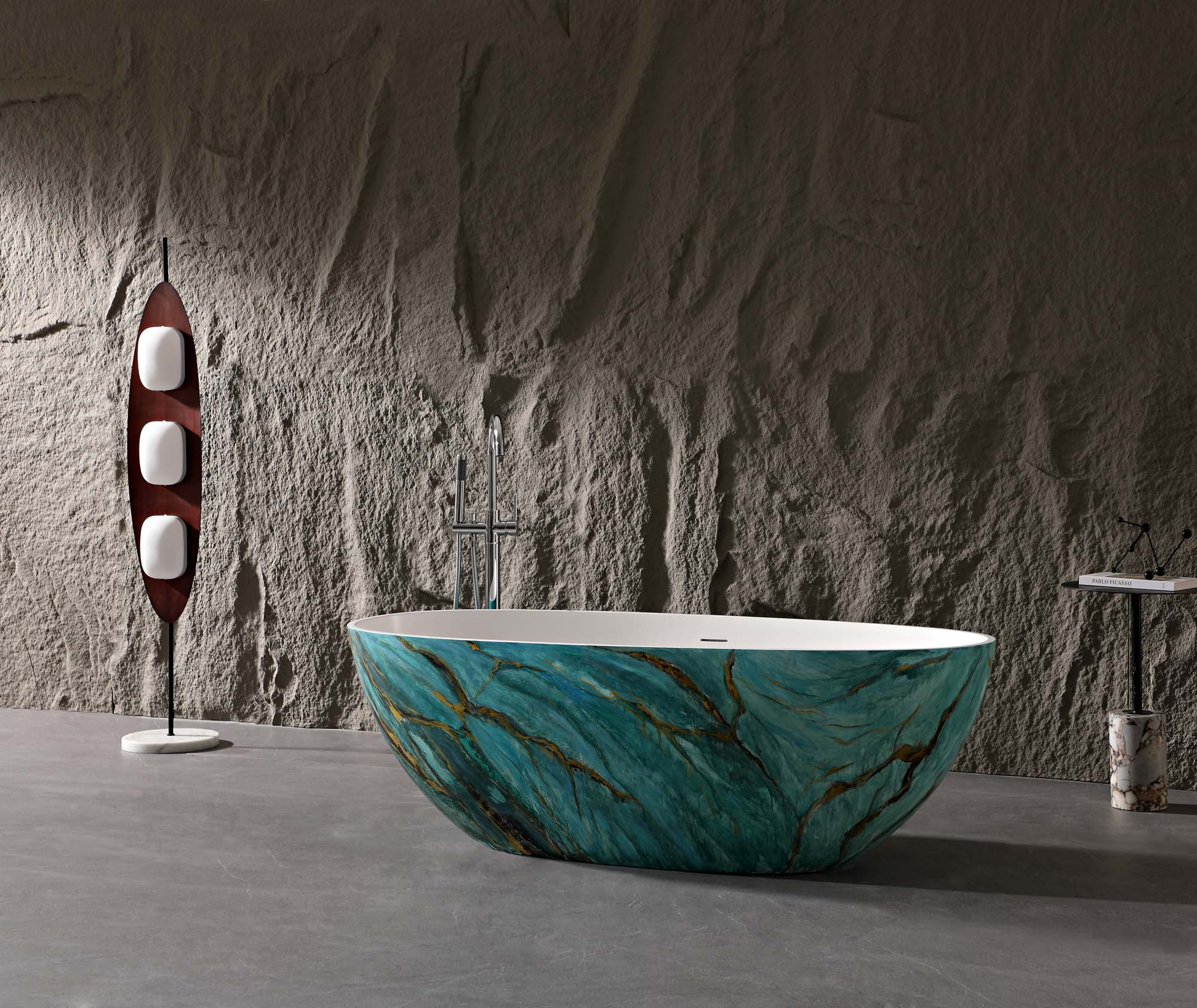 BW-1004 Green Marbling